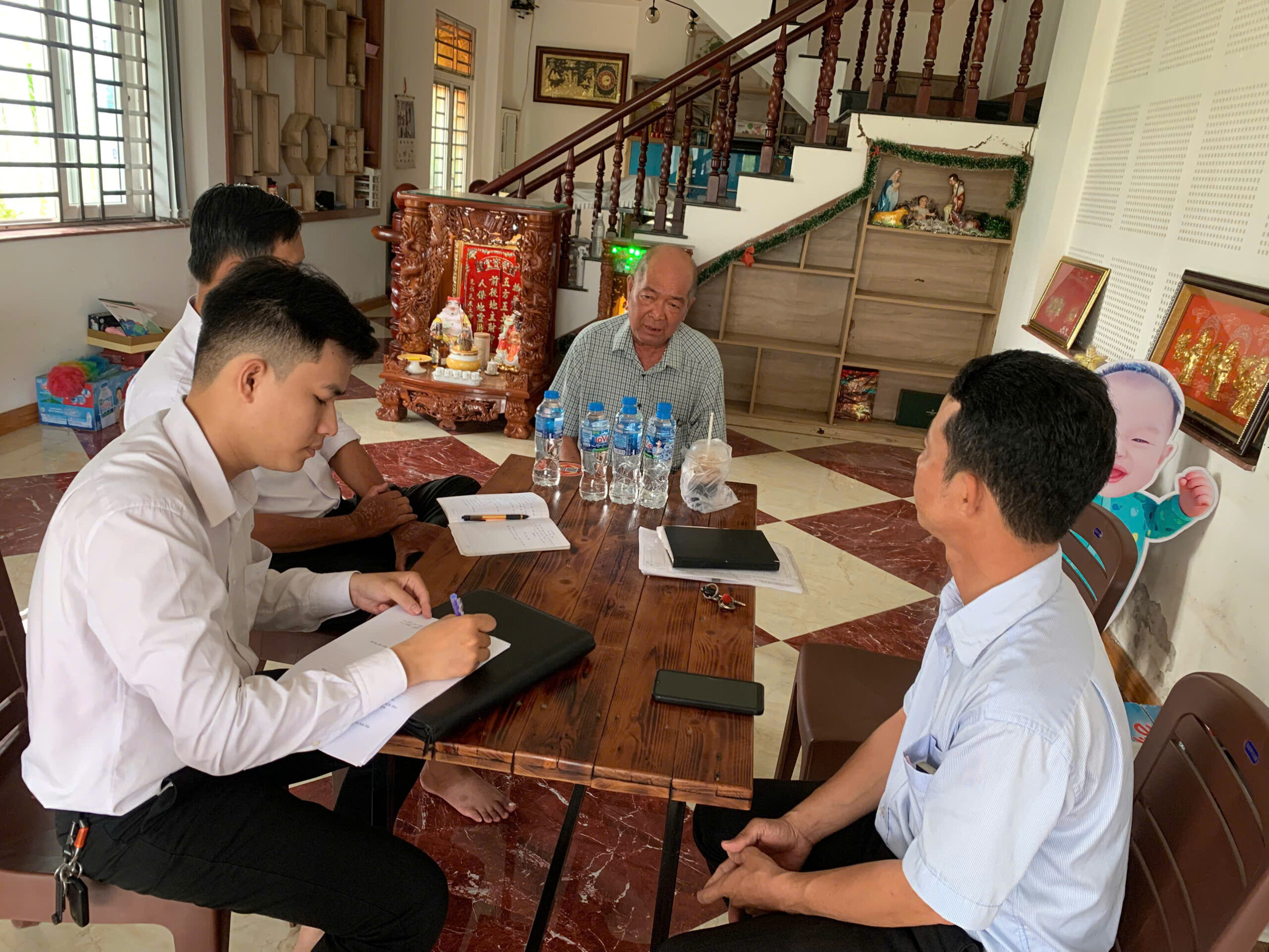 Đoàn Uỷ ban kiểm tra – Liên minh Hợp tác xã thành phố đến thăm và làm việc với các HTX thuộc phường Hưng Phú và phường Cái Răng
