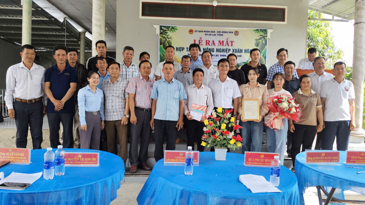 Hội nghị ra mắt Hợp tác xã Nông nghiệp Xuân Hòa