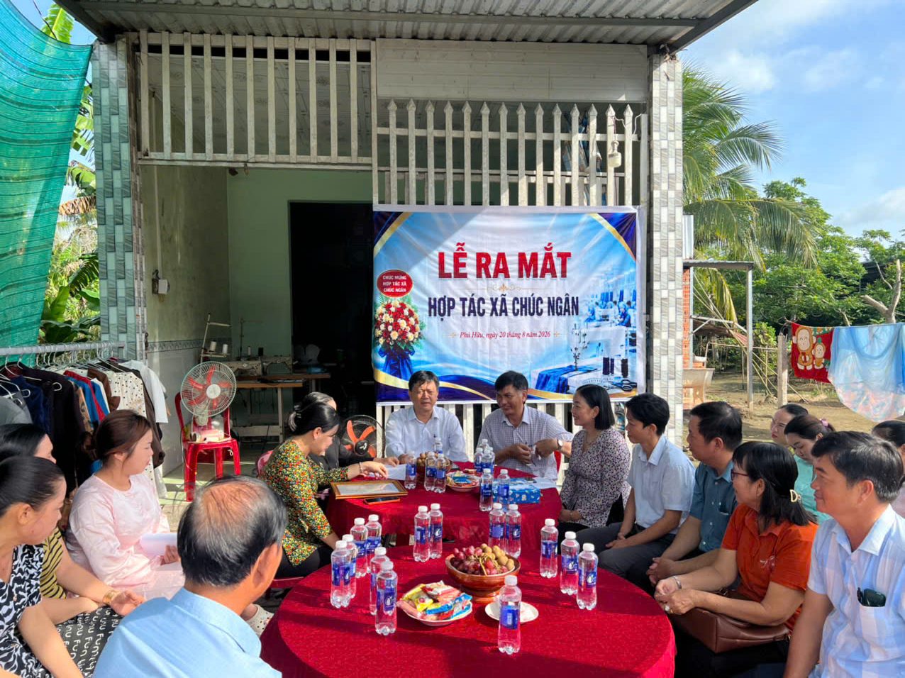 Lễ ra mắt HTX Chúc Ngân